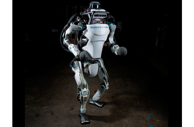 Boston Dynamics Atlas — робот, умеющий паркур